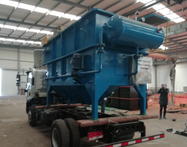 氣浮機成套設備廠家，山東氣浮機廠家樂中環保為您介紹氣浮機原理